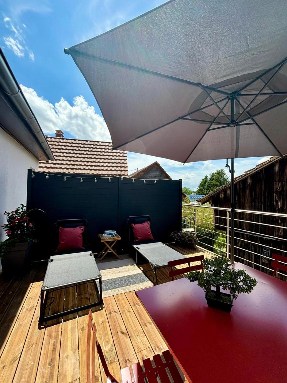 La P'Tite Evasion Apartment Heimsbrunn Екстериор снимка